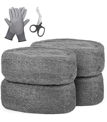 Lana D'Acciaio Fine Faithfull ASW10 - 0.450 G, Per Levigatura E Finitura Superfici, Grado O, Ideale Per Smalti E Stripper - Foto 8