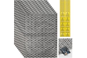 ECEOTHSY 20 Pcs Grandes Bolsas Antiestáticas Con Adhesivos Antiestáticos， 30 Cm*40 Cm, Diseño De Apertura Superior, Blindaje ESD Para Proteger Componentes Electrónicos Como Placas Base Y Tarjetas Gráficas