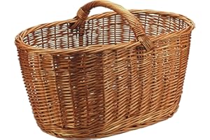 Linea Garden Friend Cesto di Vimini Portalegna, Marrone, ‎65 x 42 x 43 cm; 2 kg