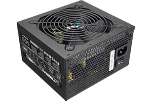 AeroCool Integrator 500 W 80 Plus Bronze Power Supply Unit with UK 3 Pin Power Lead , Black