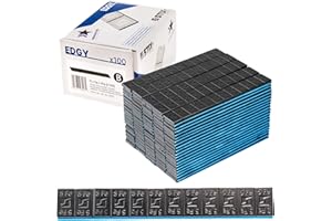 ‎STIX Stix 100x Automotive Equipment Klebegewichte Schwarz mit Abrisskante 12x5g Auswuchtgewichte Kleberiegel Alufelgen