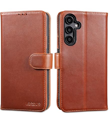 Porter Riley - IPhone 13 Pro Max (6,7") Echtleder Ständer/Cover