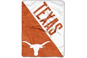 Northwest NCAA Micro-Raschel-Überwurfdecke, Uni, für Erwachsene