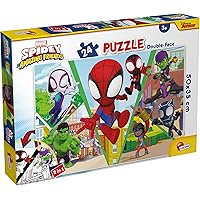Lisciani Giochi Marvel Puzzle DF plus 24 Spidey - Let's challenge, 99672