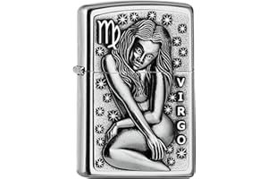 Zippo PL 207 Virgo Tierkre. V19 Encendedor, Latón, Design, 5,83,81,2