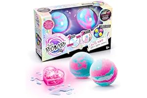 ETPARK Canal Toys - So Bomb BBD 032- DIY Glow up Badebomben, Stellen Sie Ihre eigenen Badebomben mit leuchtenden Überraschungen her, 2er Pack, mehrfarbig