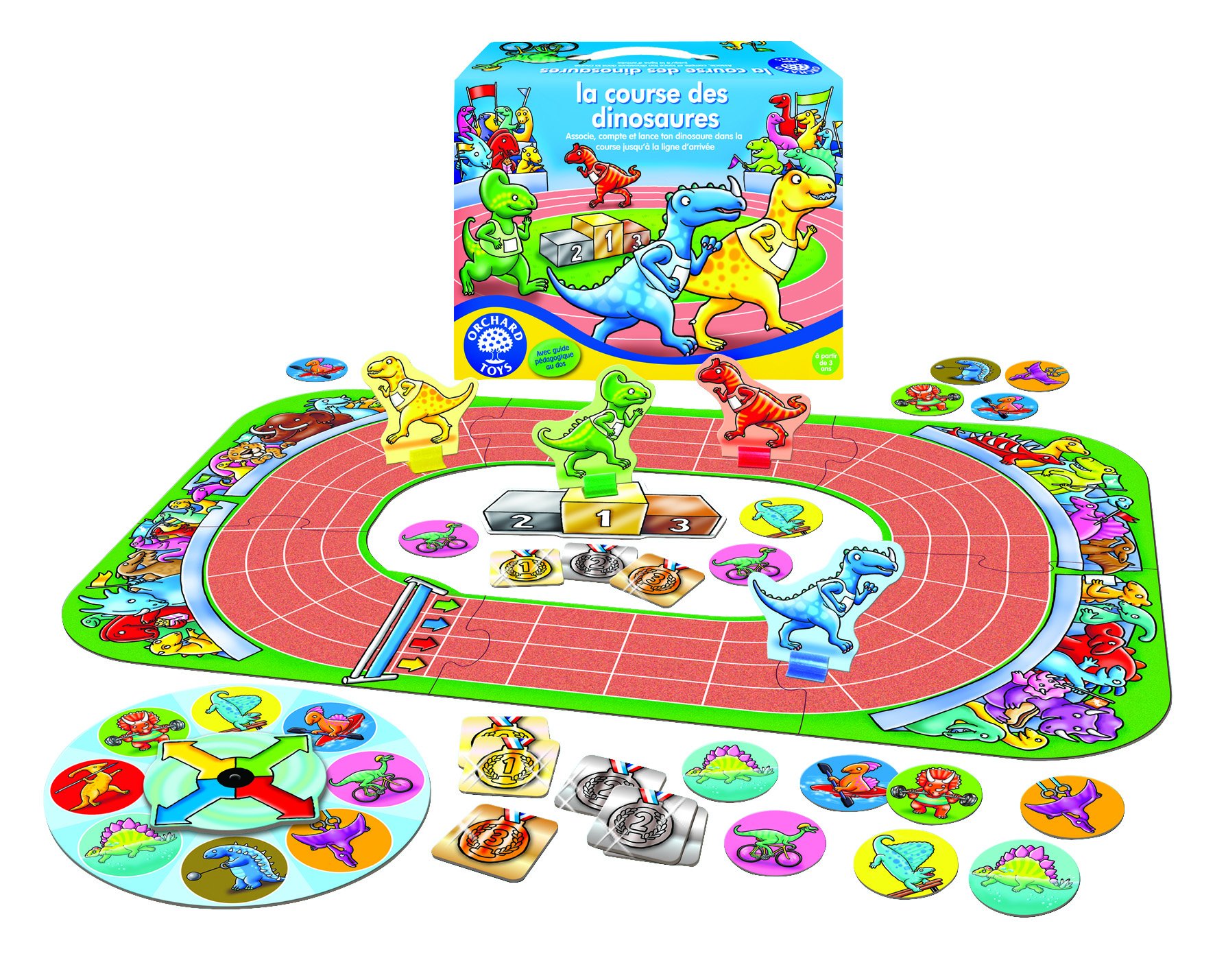 Orchard Toys – La carrera de los dinosaurios, 177 , color/modelo surtido - Imagen 4