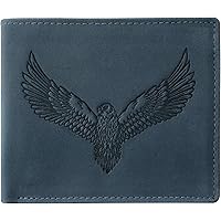 Urban Forest Zeus Blue RFID Blocking Leather Wallet for Men
