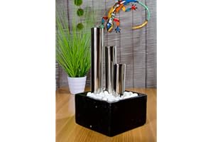 KÖHKO® Zierbrunnen Tango 25004 Dekobrunnen mit LED-Beleuchtung