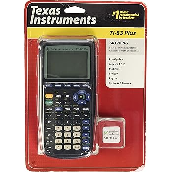 Texas Instruments TI-83 Plus graphing calculator