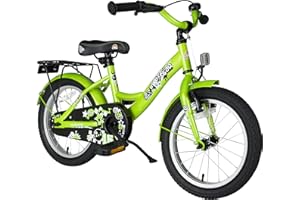 BIKESTAR Bicicleta Infantil para niños y niñas a Partir de 4 años | Bici 16 Pulgadas con Frenos | 16" Edición Clásica
