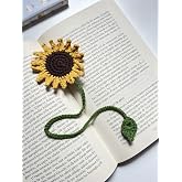 Sumicorn Amigurumi &Ouml;rg&uuml; Ay&ccedil;i&ccedil;eği Kitap Ayracı,Kitap Aksesuarı,Kitap Severler i&ccedil;in Hediye