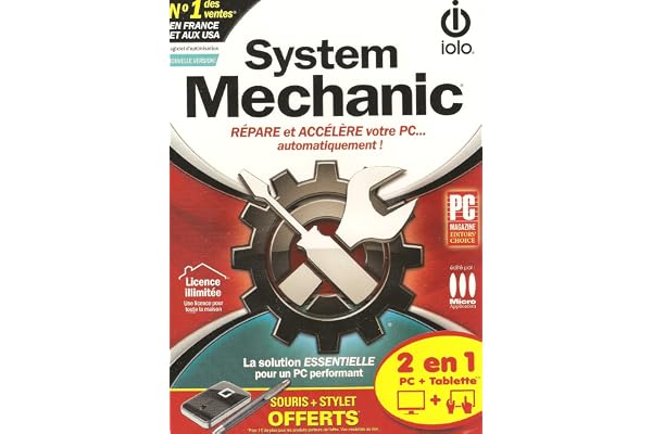 System Mechanic 2 en 1 (Pour PC + Tablette)