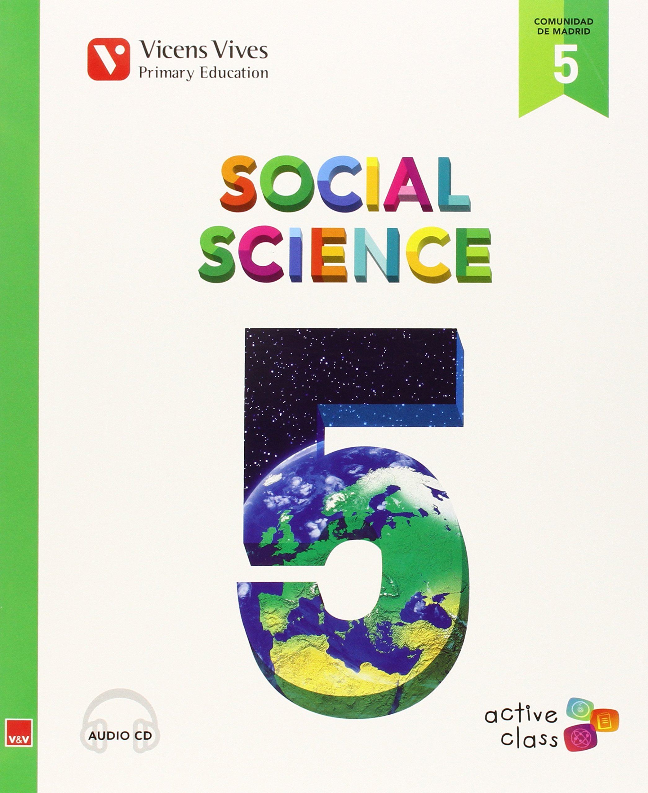 Social Science 5 Madrid+ Cd