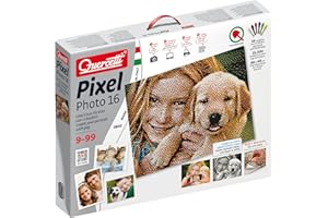 Quercetti 00842 Pixel Photo-16 tab, Steckspiel, Multi