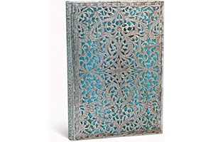 Répertoire PAPERBLANKS format Midi 130 x 180 mm - modèle Maya Bleu