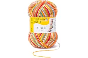 Regia Schachenmayr 6-Thread Color, 150G square circus Handknitting Yarns