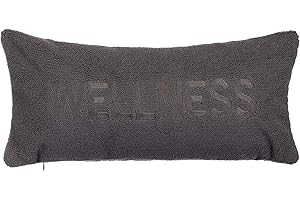 Brandsseller - Cuscino per vasca da bagno “Wellness” con ventose e chiusura lampo, in morbida microfibra, sostiene testa e collo