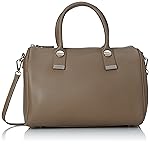 Chicca Tutto Moda CTM Borsa a mano da donna, bauletto in vera pelle made in Italy 30x22x14 Cm