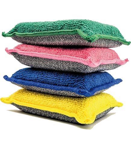 Lot De 9 éponges Squatch Hydro - 3 Couches, Récurantes Et Absorbantes - Idéal Pour Vaisselle Et Surfaces