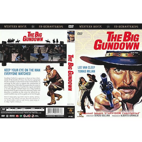 THE BIG GUNDOWN 特別版 DVD The Big Gundown - 4 Disc Collector's Edition Blu Ray/DVD