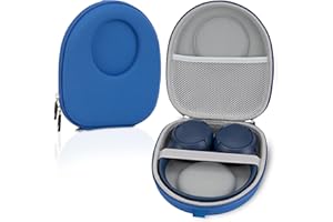 Linkidea Etui do przenoszenia słuchawek kompatybilne z JBL T600BTNC, Live 400BT, Tune 500BT, T450BT, E45BT, etui ochronne z twardą obudową, torba podróżna z kablem, do przechowywania ładowarki