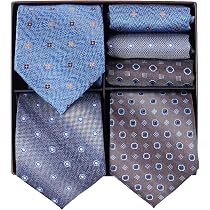 Cravatta Uomo Frederick Thomas Designer – Blu Con Gabbiano – Made In UK