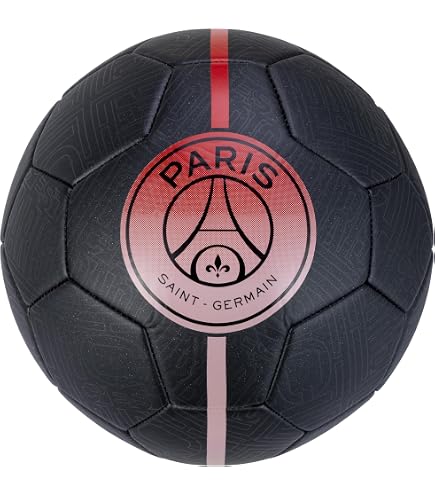 Ballon De Football PSG Taille 5 - Collection Officielle Paris Saint-Germain