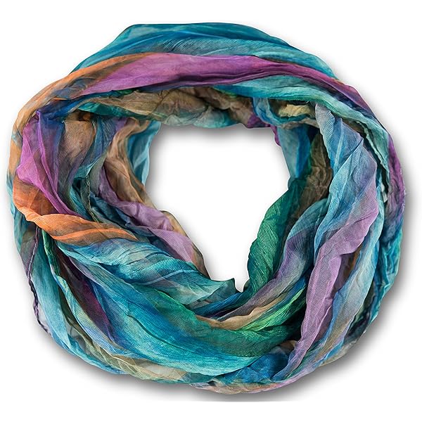 styleBREAKER Dames Lus Sjaal in Zig-Zag Paisley motiefmix, Buis Sjaal