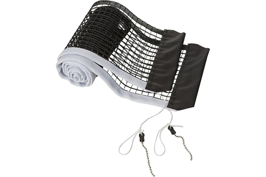 Sure Shot Unisex Donic Schildkrot 6ft Nylon Replacement Net Table Tennis Replacement Net Black , Black, 6 ft UK