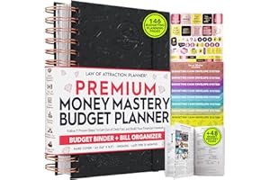 FREEDOM MASTERY Finanzplaner & Monatsplaner & Monatsplaner & Monatlicher Rechnungsorganisator – 12 Monate Reise zur finanziellen Freiheit, monatlicher Budgetbuchplaner