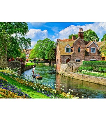 TangComplete - Holiday Cottages Puzzle Per Adulti 1000 Pezzi