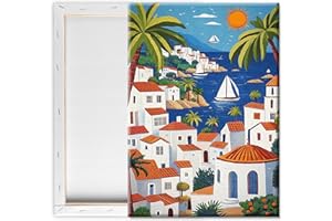 Pavemlo 20 x 30 cm petite peinture par numéros sur toile, kit de peinture à faire soi-même adapté aux débutants, parfait pour la décoration intérieure et les cadeaux créatifs