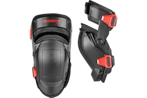 KIRNER Diggers Tools - Ginocchiere comode con cuscino in gel [Tenuta perfetta] Ginocchiera professionale per artigiani – Ginocchiera per lavori – perfetto per cantieri, piastrellisti, ginocchiere