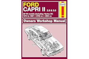 Ford Capri II (and III) 2.8 & 3.0 V6 (74 - 87) Haynes Repair Manual