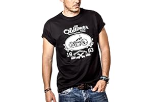 MAKAYA Custom Bobber - Maglietta Nera Uomo Bonneville Moto