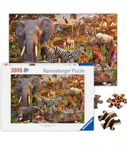 Puzzle Ravensburger 17018 – Printemps De Lago Maggiore, Ticino – 3000 Pièces – Neuf