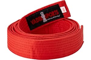 VADER SPORTS EST.2001 WITH YOU ALL THE WAY Vader Sports Karate Belt Martial Arts Rating Coloured Cotton for Judo Karate Taekwondo