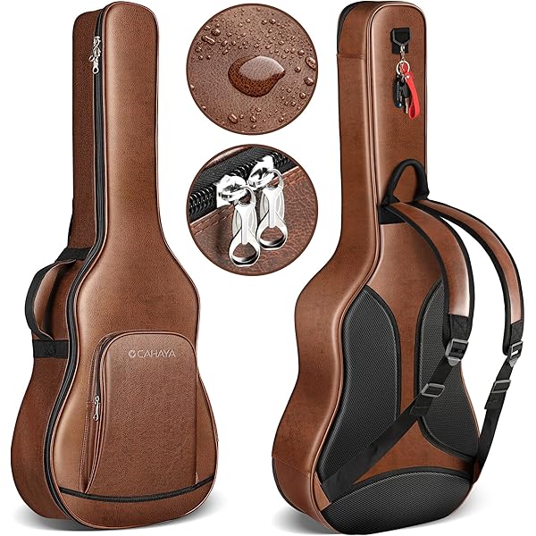 Housse Basse électrique YAMAHA - GCFG - Étui Rigide Pour Guitare Acoustique Dreadnaught Etui Guitare