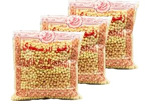 BABA GOURMET Al Rashidi - Moghrabieh Couscous Perlen - orientalischer natürlicher Kuskus - arabischer Weizenvollkorngrieß 800 g (3 x 800 g)