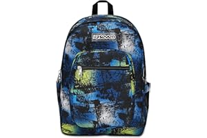 Seven Zaino Scuola Freethink, Blu Giallo, Boy, Zaino Doppio Scomparto Con Supporto USB, Tasca Porta PC o Tablet e Tasca Porta Borraccia, Zaino Medie e Superiori, Bambino Ragazzo