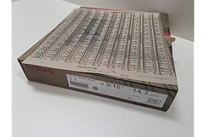 Renz 310690934 6.9 mm Ring Wire Cut Element - Silver. 3:1 Pitch. A4. 100 Wires per Box.