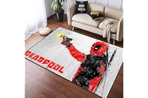 BILIVAN The Avengers Deadpool Teppich für Kinder, Heimdekoration, groß (80 x 160 cm)