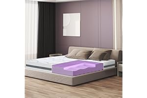 The White Stone Materac 120 x 200 o średniej twardości | Wysokość 25cm | Właściwości ortopedyczne i samomodelujące | Hipoalergiczny i oddychający materiał | Wyprodukowano we Włoszech