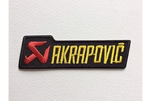 BLUE HAWAI ECUSSON PATCHES AUFNAHER TOPPA THERMOCOLLANT - AKRAPOVIC 10 * 3 CM