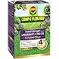 COMPO FLORANID Rasendünger gegen Unkraut + Moos Komplett-Pflege, 3 Monate Langzeitwirkung, Feingranulat, 2,25 kg, 75 m²