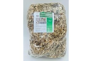 MGI DEVELOPPEMENT 1kg Sphaigne de Madagascar – Support de Culture végétal Naturel – Retient l’Eau – Idéal orchidées, semis, terrariums, kokedamas - Conforme à la Norme NF U 44-551