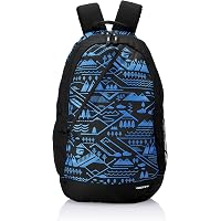 Gear 49 cms Black and Royal Blue Casual Backpack (BKPCMPUS10110)