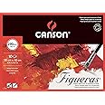 Canson Figueras Oil & Acrylic 290gsm paper block including 10 sheets, size:30x40cm, canvas-like texture