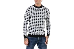 RED BRIDGE Maglione da Uomo Felpa Scollo Rotondo